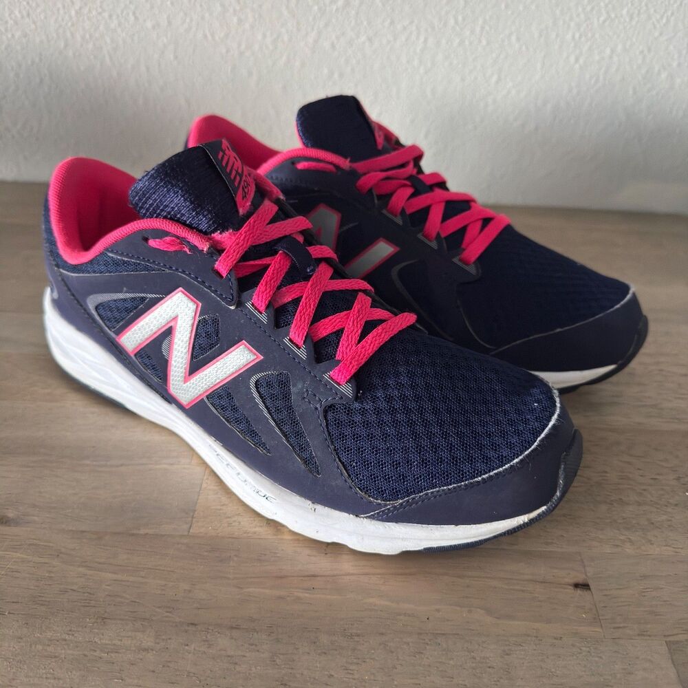 New Balance 490v4 Women's Running Shoes Sneakers Navy Blue & Pink Size 9 W490CN4 - Picture 2 of 11